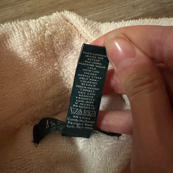 Lauren Ralph Lauren pink robe medium - Picture 4 of 4